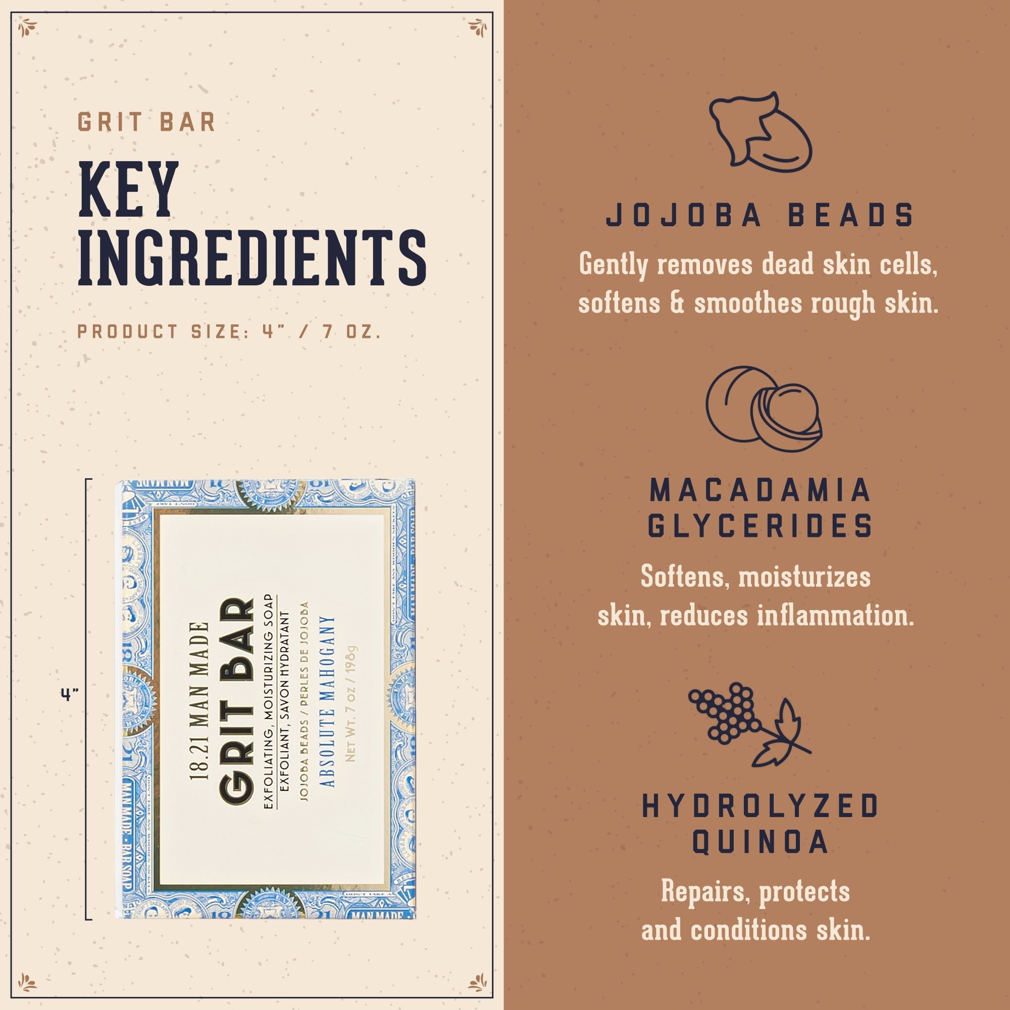 Savon Exfoliant et Hydratant Corps