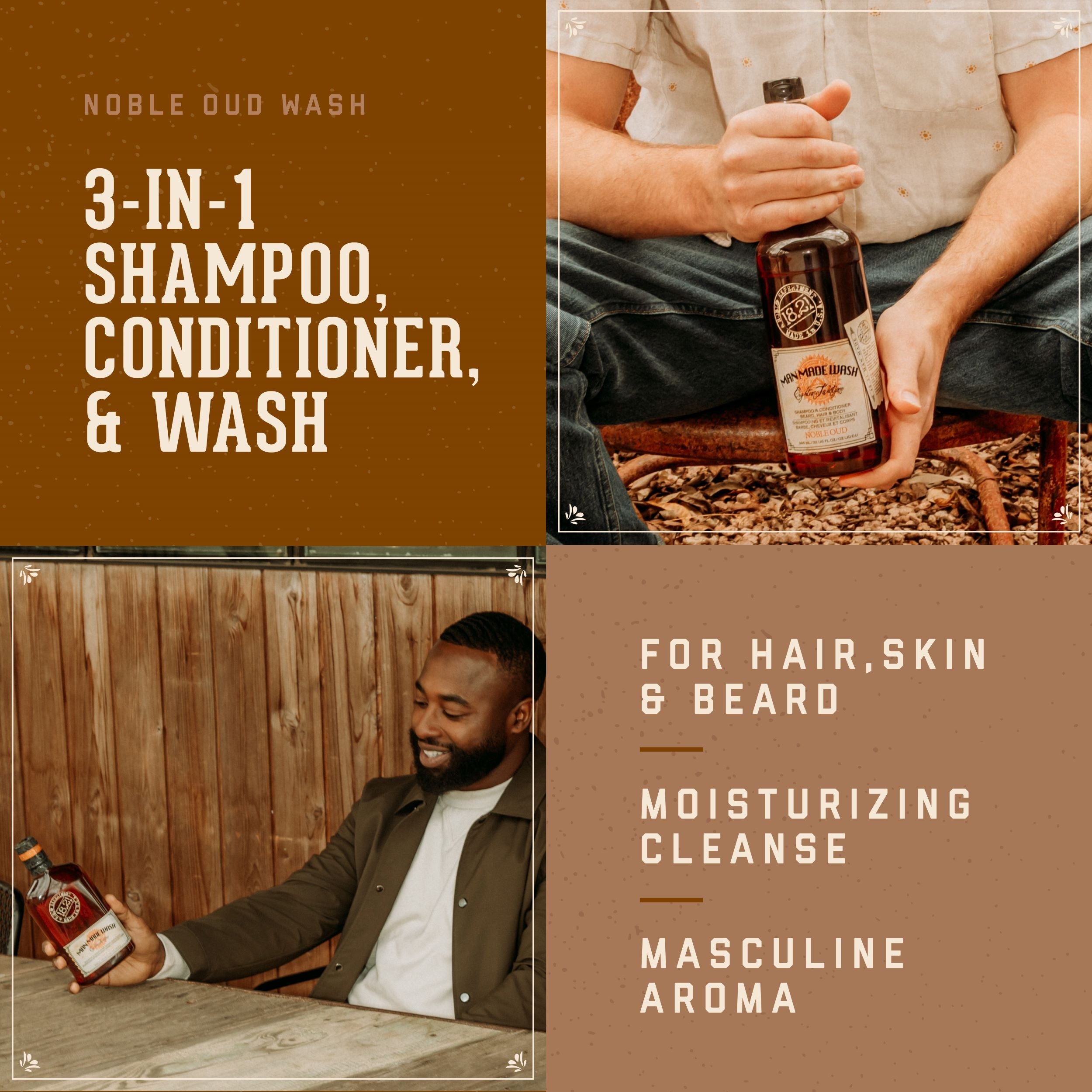 Man Made Wash 3 in 1 Noble Oud