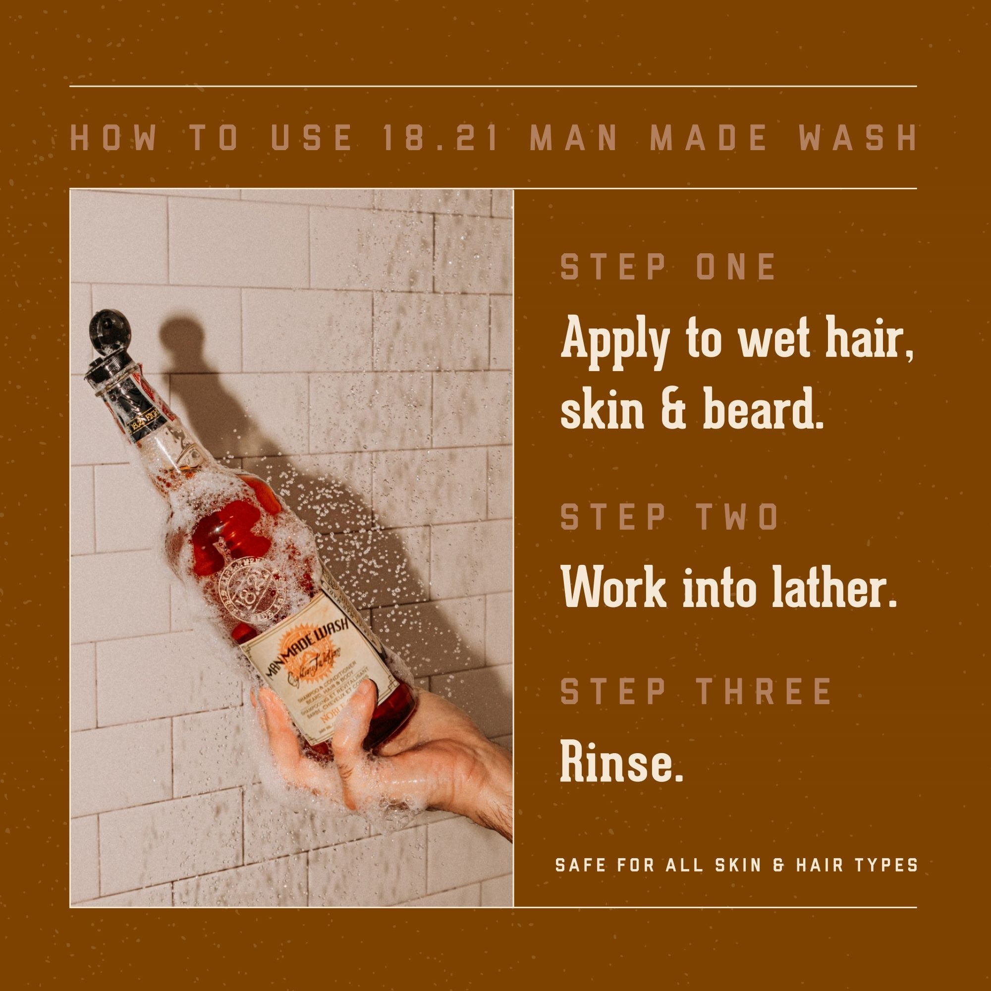 Man Made Wash 3 in 1 Noble Oud