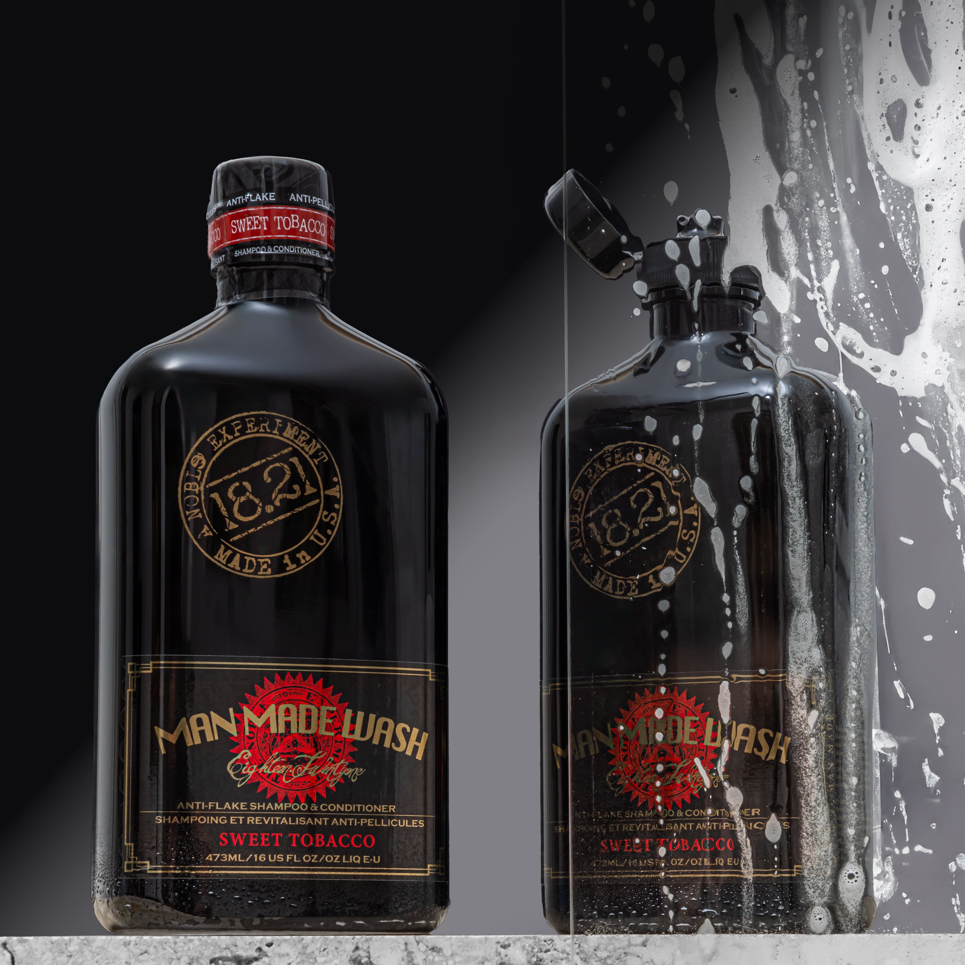 Man Made Wash 2 in 1 - Anti Pelliculaire 473ml - Sweet Tobacco