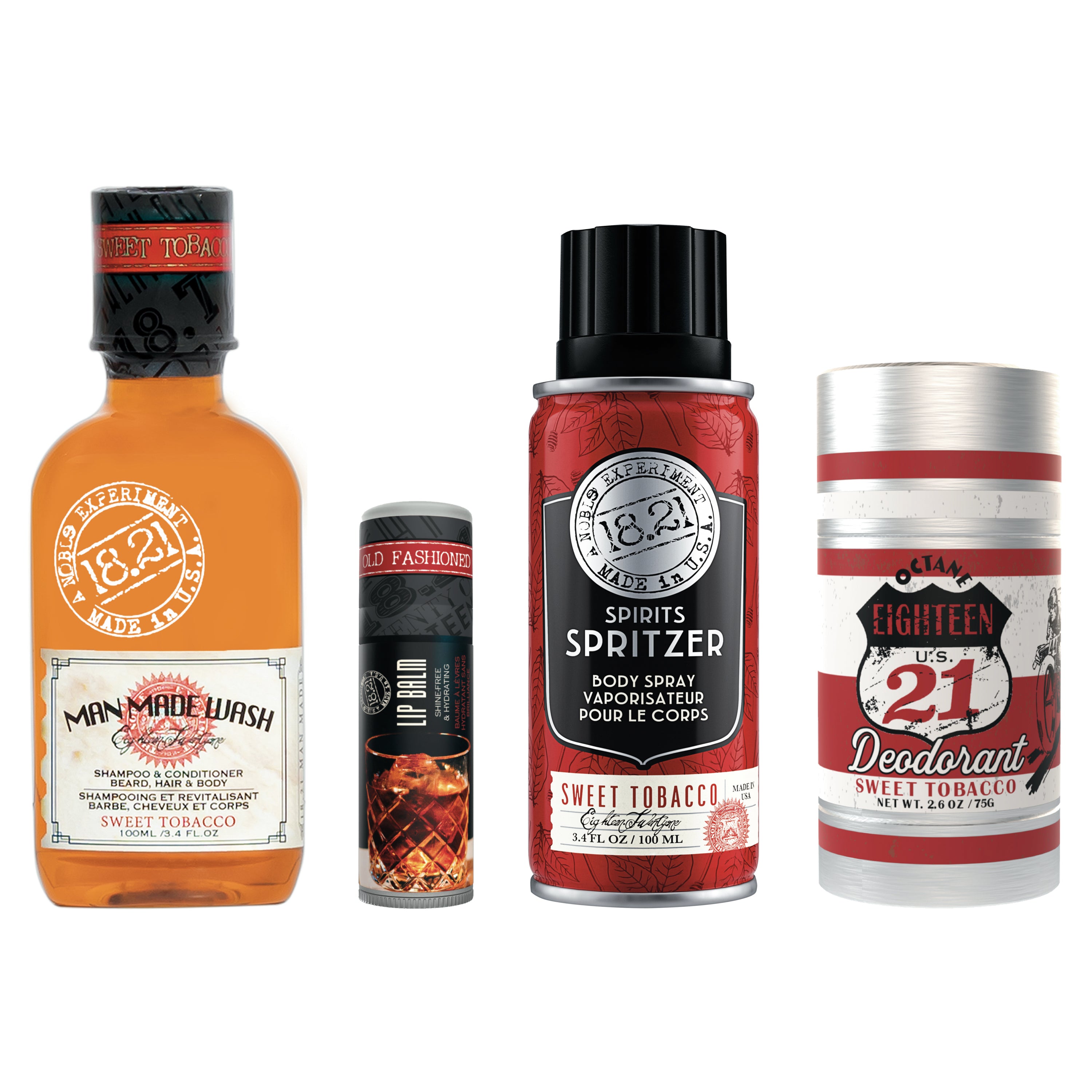 Trousse de Voyage en cuir Sweet Tobacco