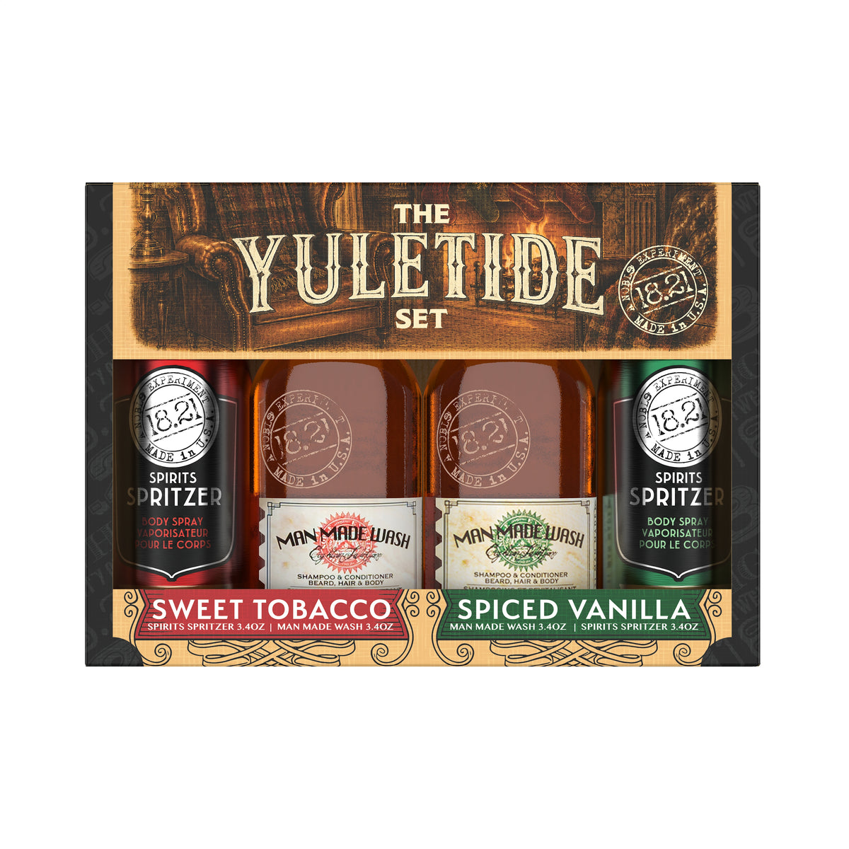 Yuletide Set – Sweet Tobacco & Spiced Vanilla